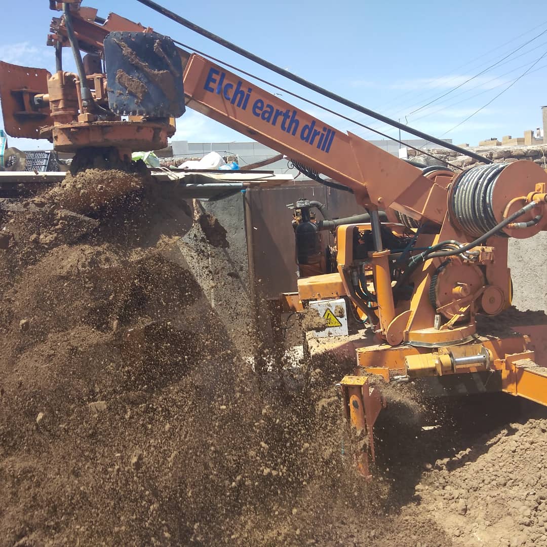 دستگاه حفاری چاه فاضلاب ایلچی